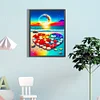 (40*60cm)Seaside - Full Round Drill Diamond Painting