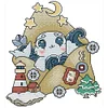 Winter of Stamps -14CT Stamped Cross Stitch Kit(17*19cm)