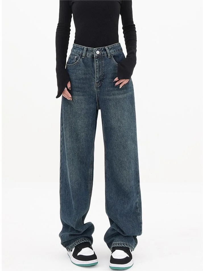 Brownm Vintage Classic Boyfriend Jeans