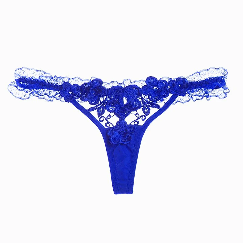 New Women's Panties Sexy Thongs Seamless Panties Low Waist Lace women Briefs T - Back Transparent Breathable Intimates g String