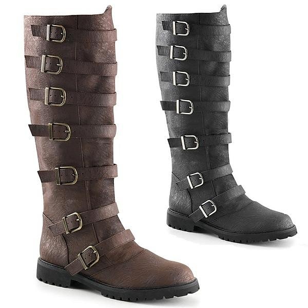 Medieval Renaissance Shoes Flat Jazz Boots Pirate Viking Men's Cosplay Costume Masquerade Party / Evening Shoes 2023 - US $38.99 –P1