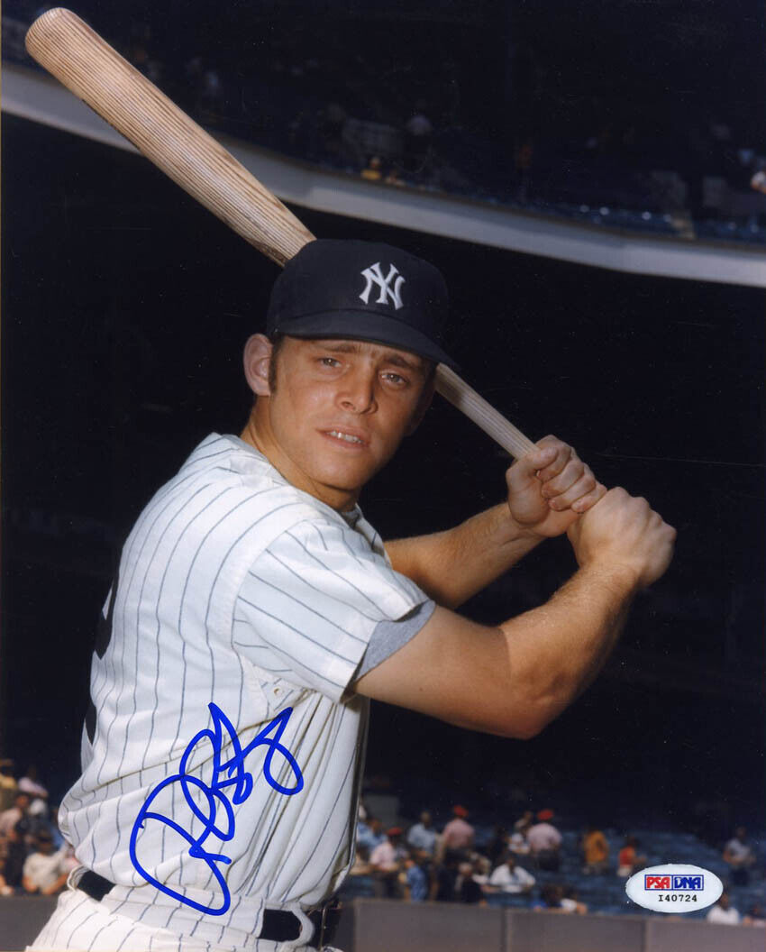 Ron Blomberg SIGNED 8x10 Photo Poster painting New York Yankees PSA/DNA AUTOGRAPHED