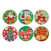 6pcs/set Wooden Diamond Painting Coaster Set