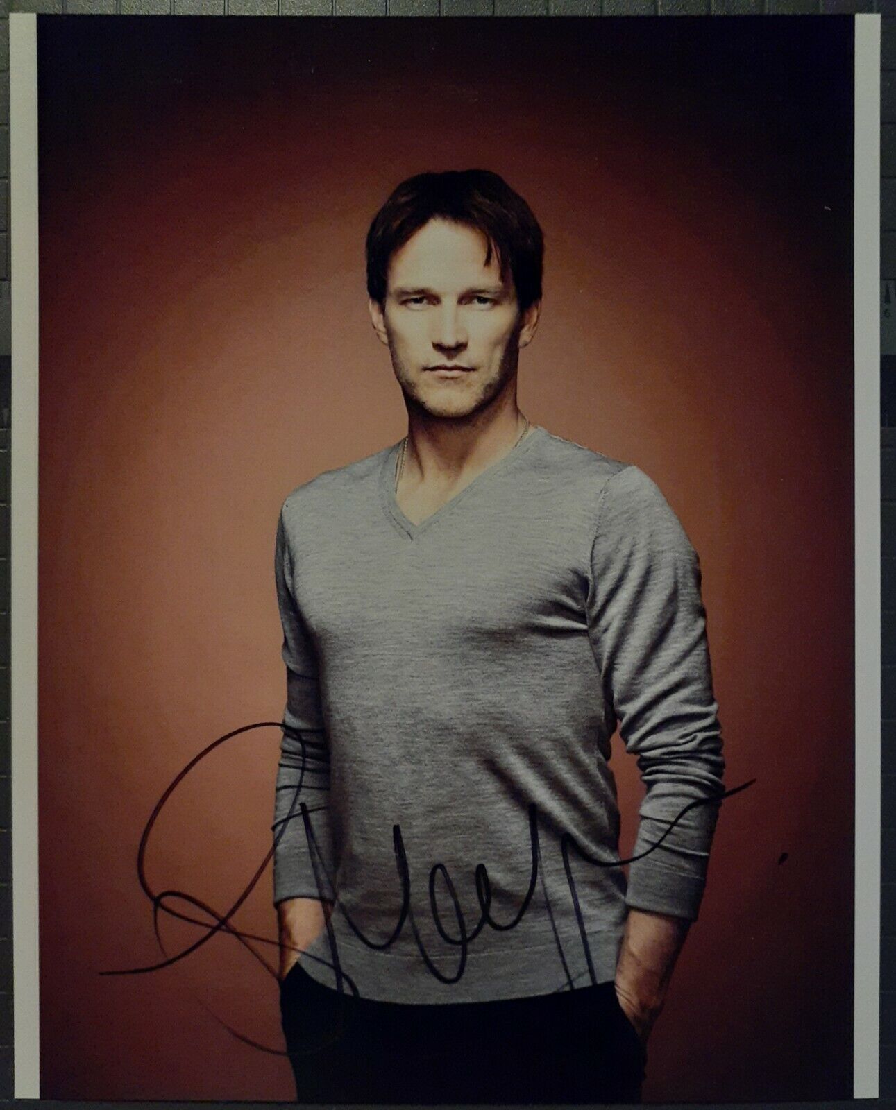 Stephen Moyer signed 8x10