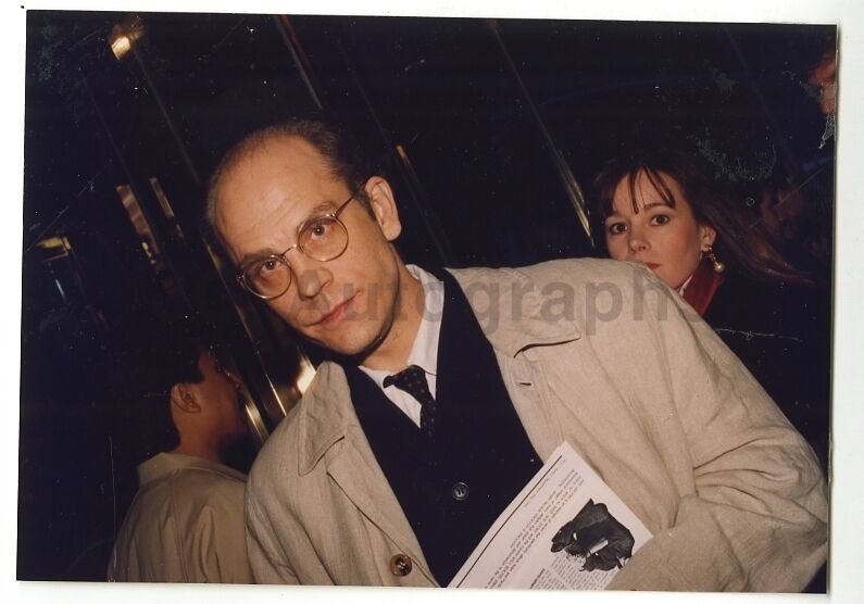 John Malkovich - Vintage Candid Photo Poster painting by Peter Warrack - Previously Unpublished