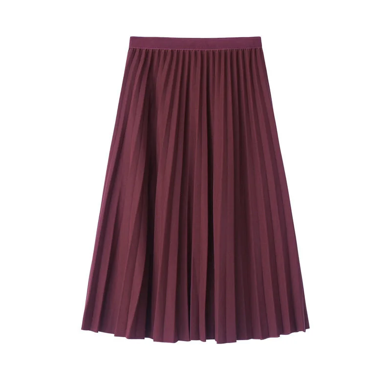 Nigikala Nigikala And Winter New Women Korean Version Of The Long-Term Retro Fashion Half-Dressed Skirt 8837