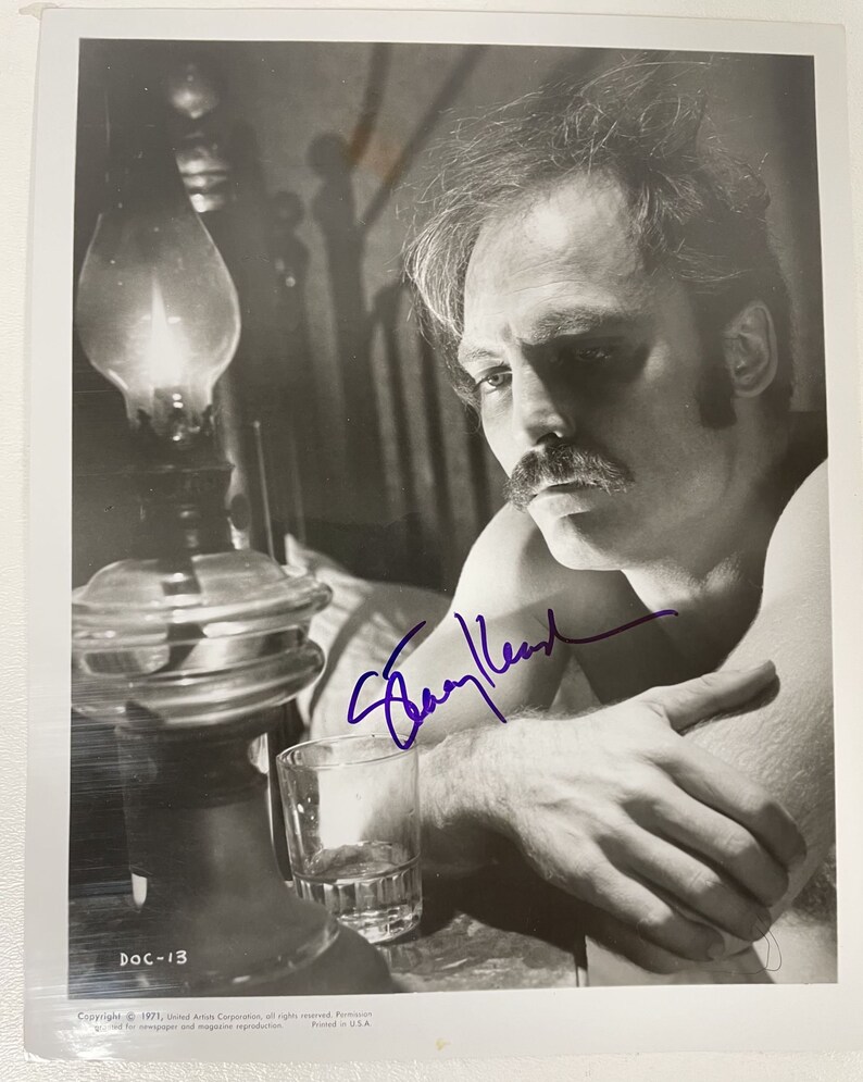 Stacy Keach Signed Autographed Vintage Glossy 8x10 Photo Poster painting - COA Matching Holograms