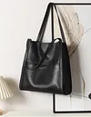 Genuine leather women's bag 2026 new large capacity tote bag