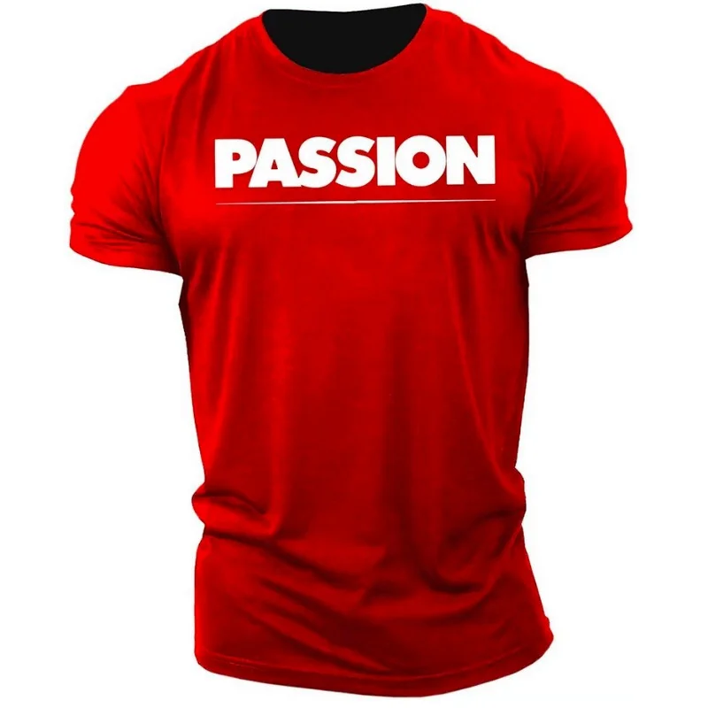 Men's Fitness Passion Short Sleeve T-shirt