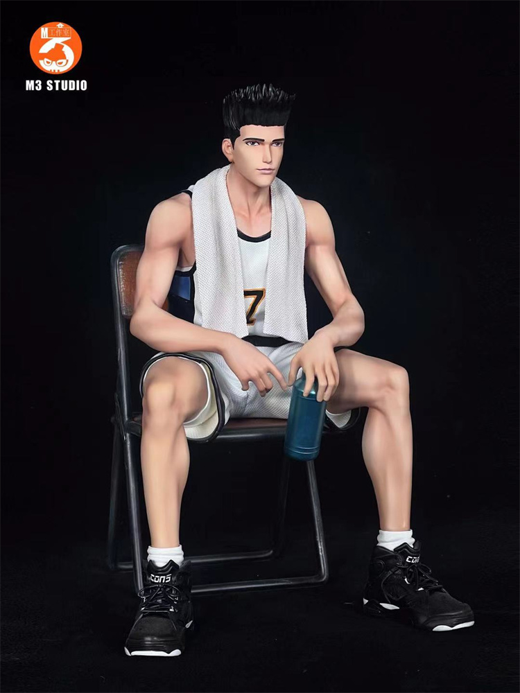 Sitting Akira Sendoh Statue