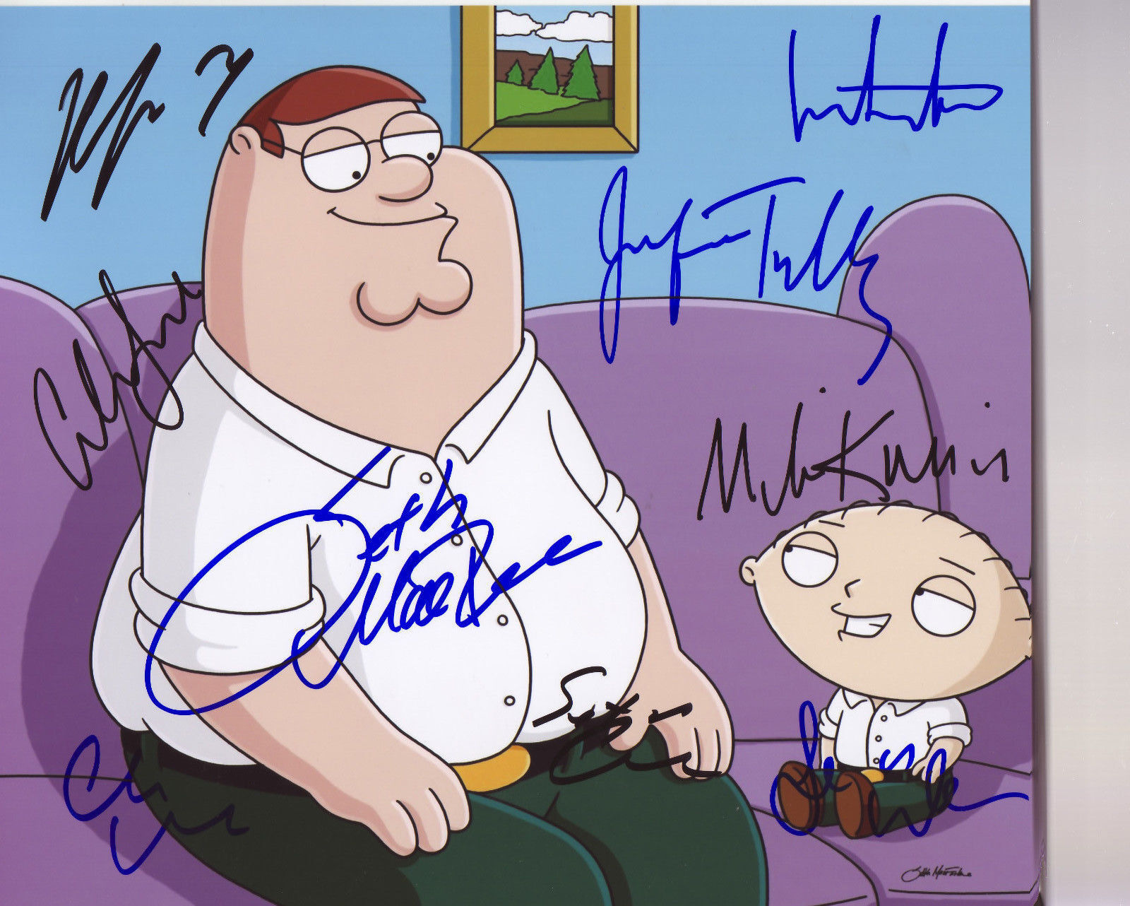 FAMILY GUY CAST AUTOGRAPH SIGNED PP Photo Poster painting POSTER 3