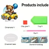 DIY Car Balloon Bear Acrylic Special Shape Diamond Painting Desktop Ornaments