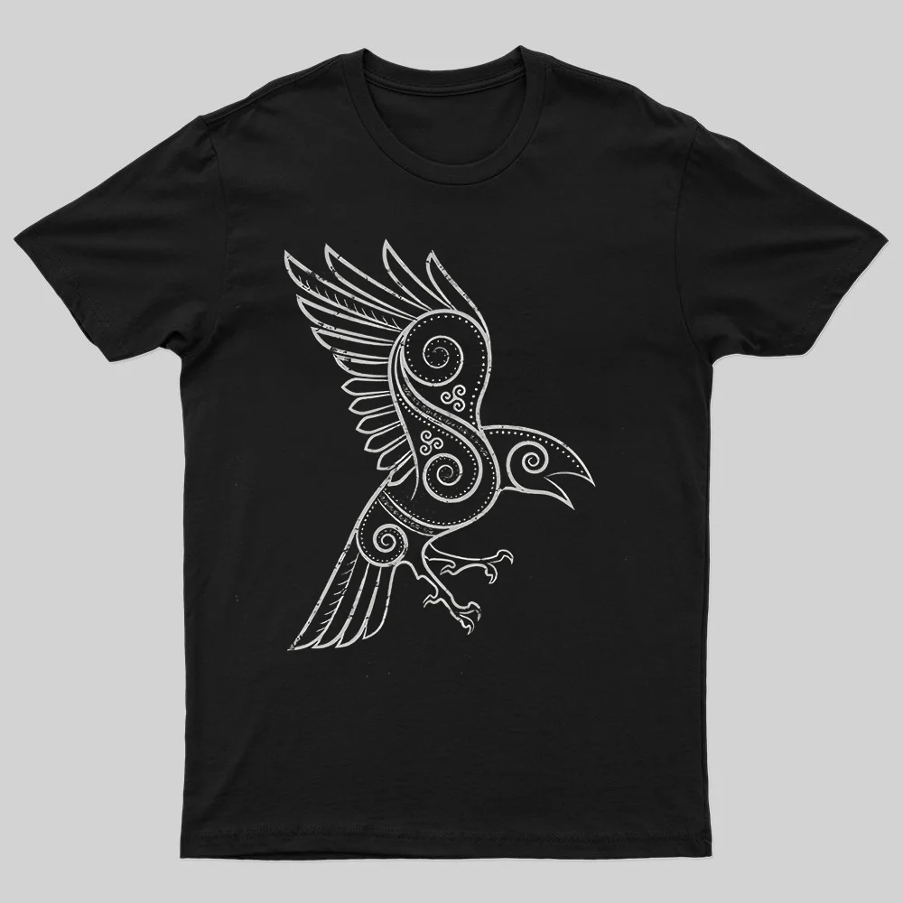 Odin's Raven Printed Men's T-shirt