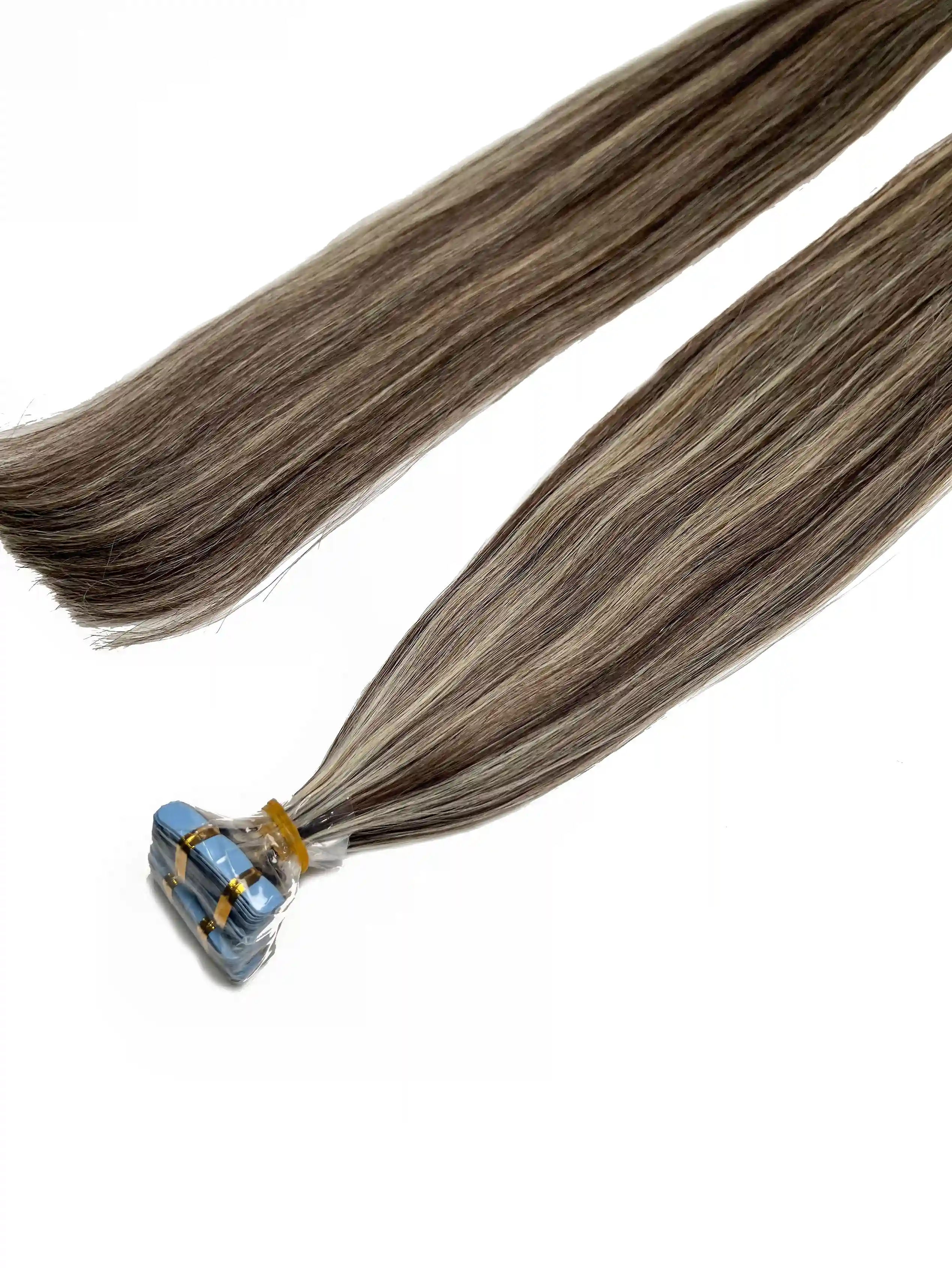  Ombre P4/613 Tape in Hair Extensions 20pcs 50g/pack Seamless Skin Weft Hair | 100% Human Hair | BORUIHAIR