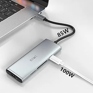 BENFEI 7 en 1 adaptateur multiport USB C Hub avec USB-C vers HDMI