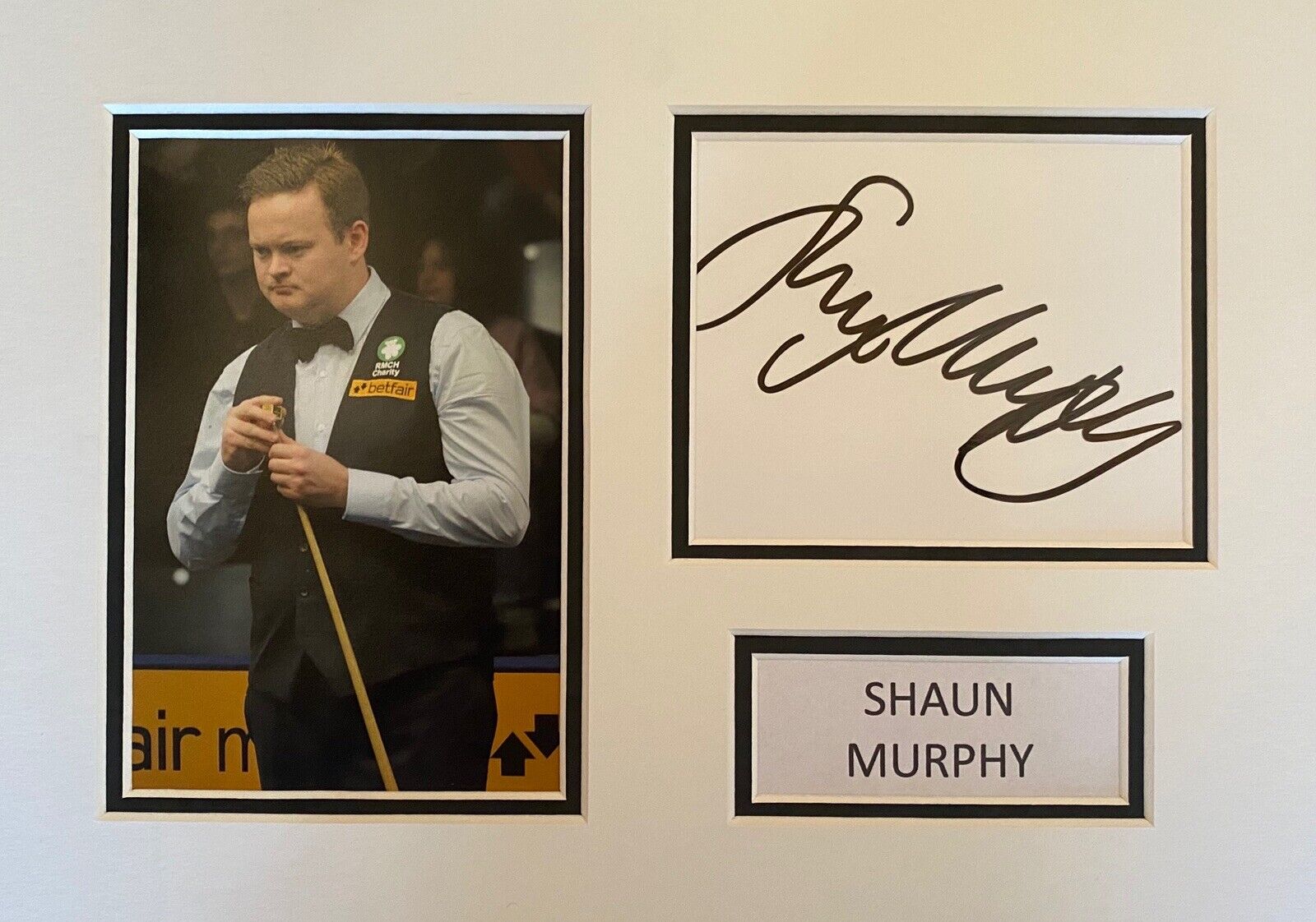 Shaun Murphy Genuine Hand Signed A4 Photo Poster painting Display - Snooker