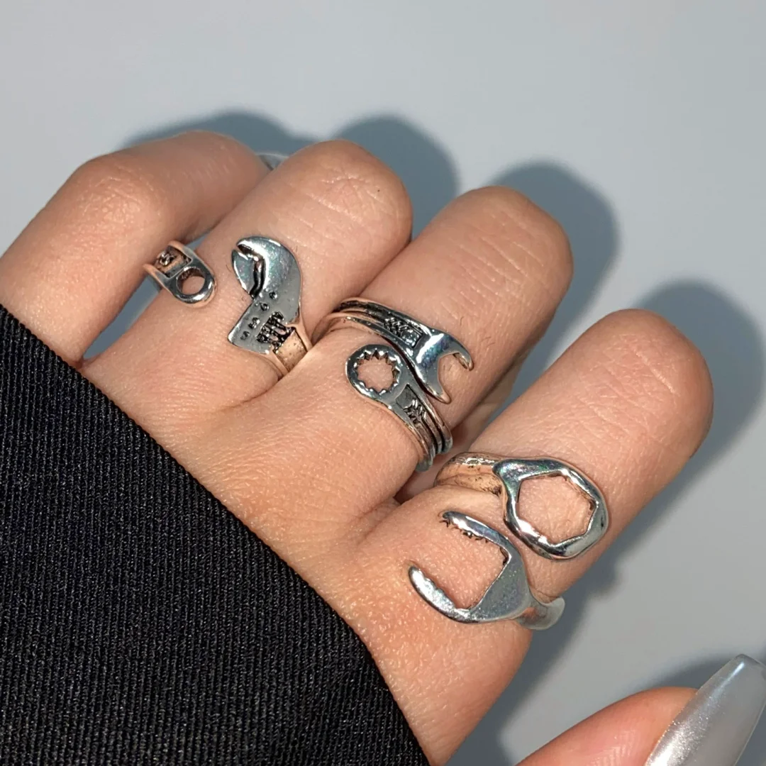 Wrench and Pliers Type Rings