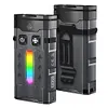 Rechargeable EDC Flashlight 1100 Lumens Torch Portable Flat Pocket Flashlight