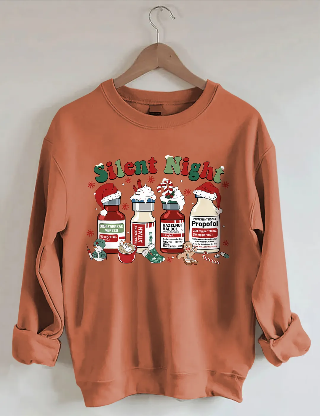 Silent Night Christmas Sweatshirt