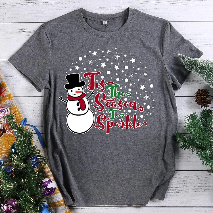 Tis The Season To Sparkle T-Shirt-604395-Annaletters