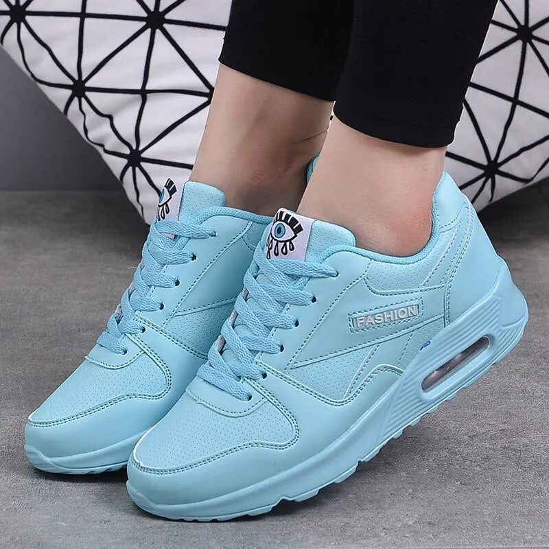 MWY Women Casual Shoes Vulcanize Female Fashion Sneakers Zapatillas De Mujer Lace Up Breathable Leisure Footwears Flat Shoes