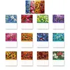 2027 New DIY Diamond Painting Flower Wall Calendar Kit 12-Month Flip Calendar Design Home Decor