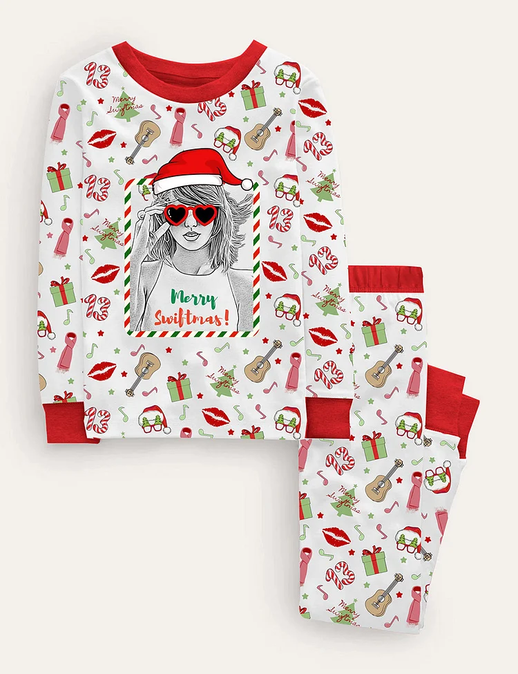 Kid's TS Merry Christmas Pajama Set