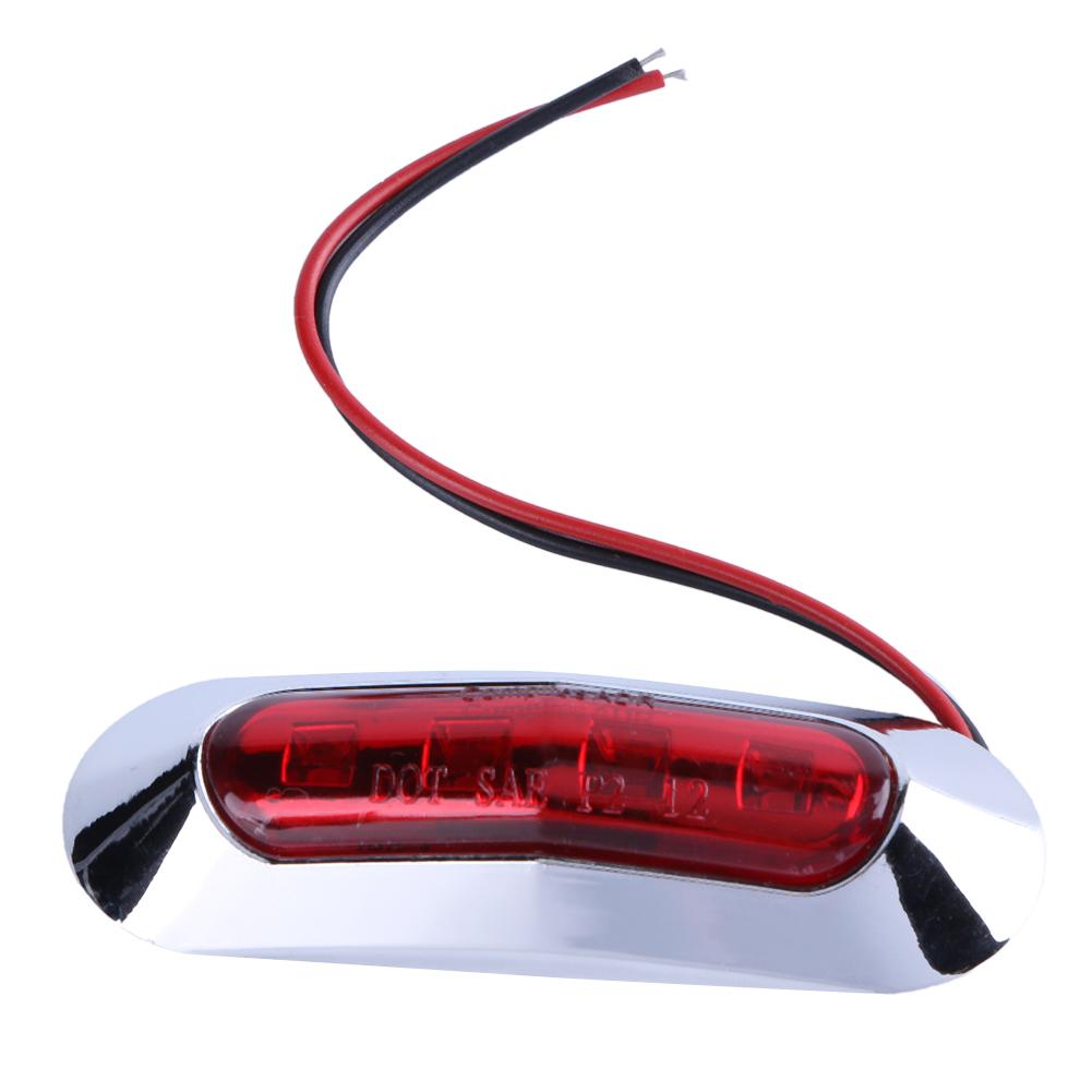 

2pcs Waterproof 2LED Truck Trailer Side Marker Blinker Lights Signal Lamps, 501 Original