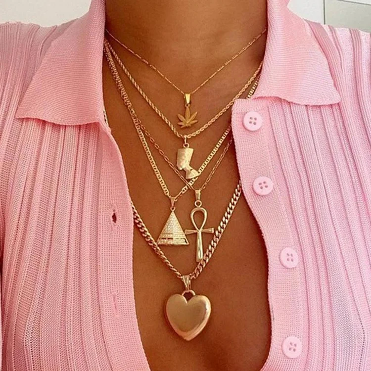 Anniebuzz Fashion Women Boho Necklace