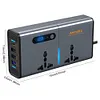 12V/24V To AC 220V Auto Converter Digital Display Auto Power Inversor 4 USB Port