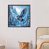 Diamond Painting-DIY Crystal Rhinestone Snowy Owl