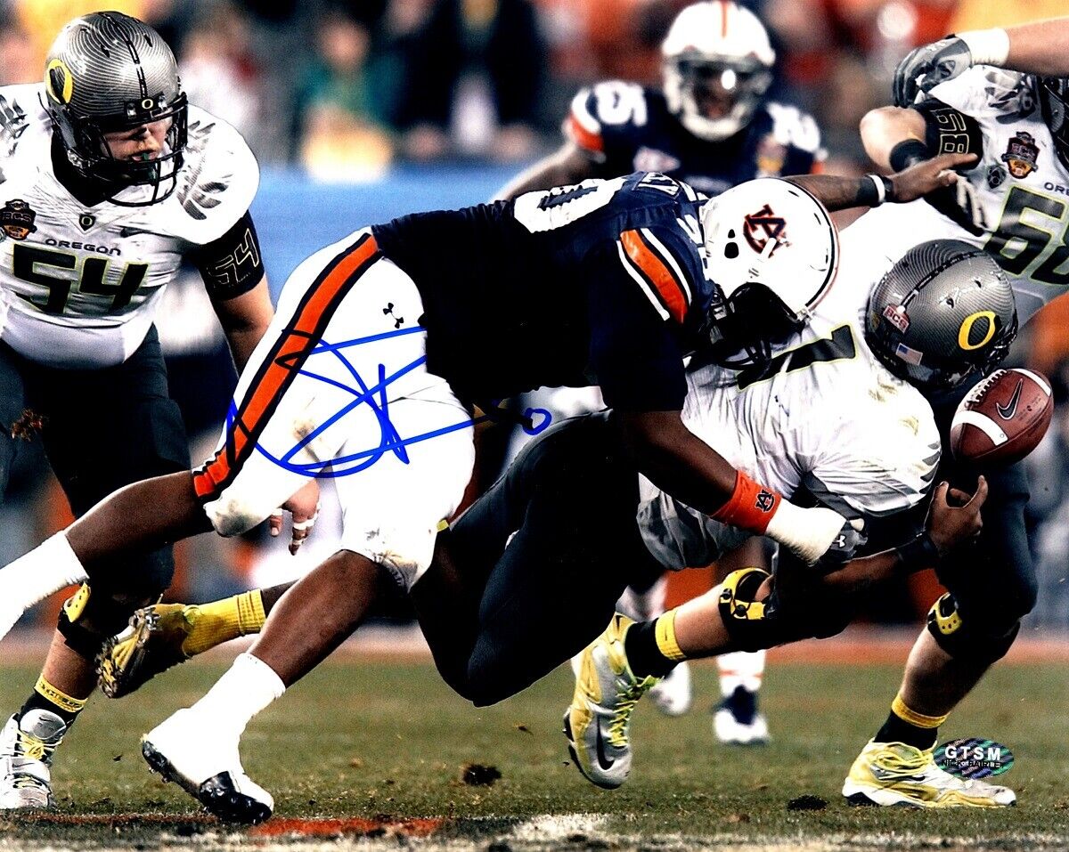 Nick Fairley Signed - Autographed Auburn Tigers 8x10 inch Photo Poster painting + GTSM Hologram