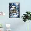 Snow Huts Carriages-Full Round Diamond Painting(40x60cm)