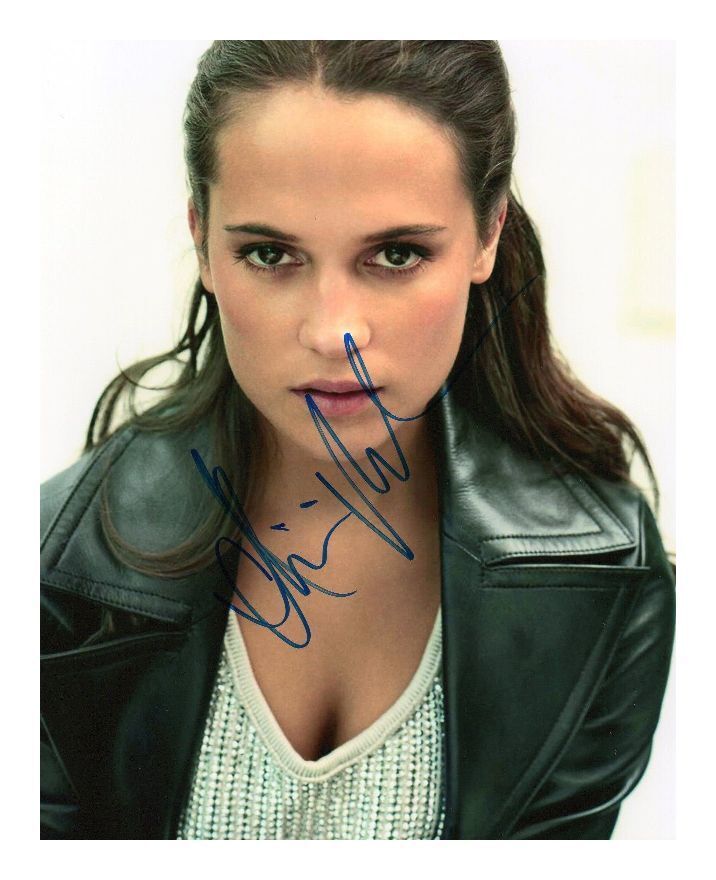 ALICIA VIKANDER AUTOGRAPHED SIGNED A4 PP POSTER Photo Poster painting PRINT 3