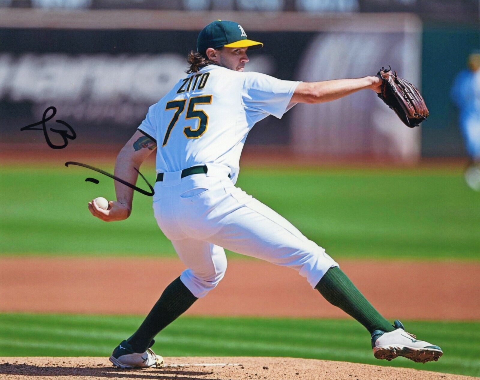 BARRY ZITO Authentic Hand-Signed OAKLAND ATHLETICS