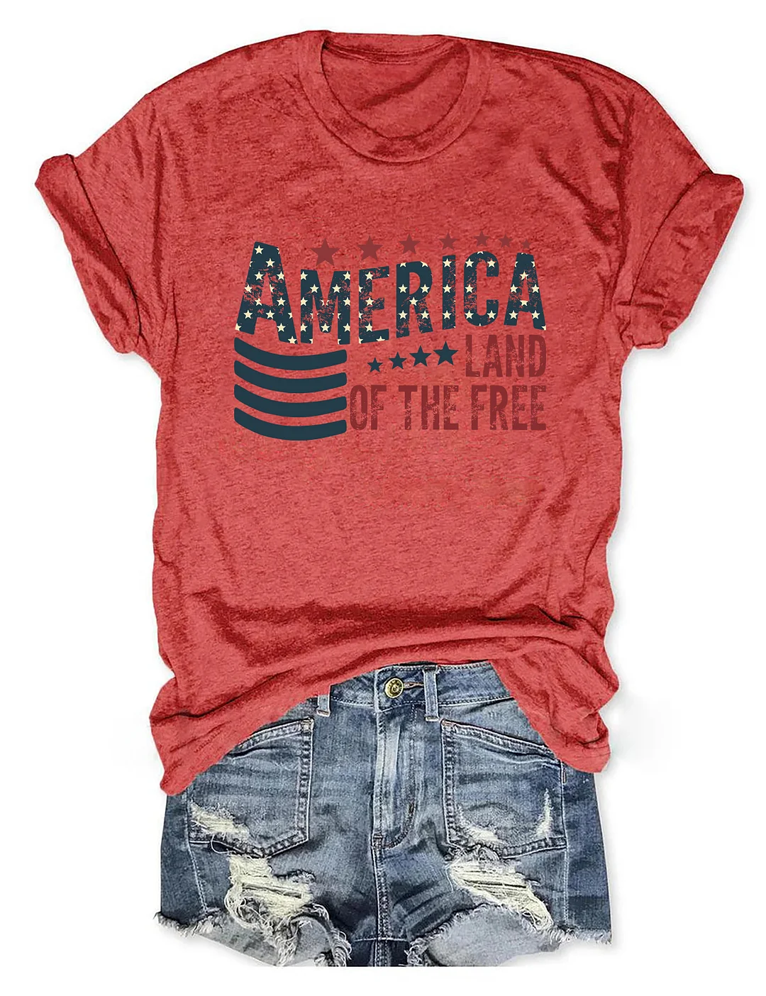 Americana Land Of The Free T-shirt