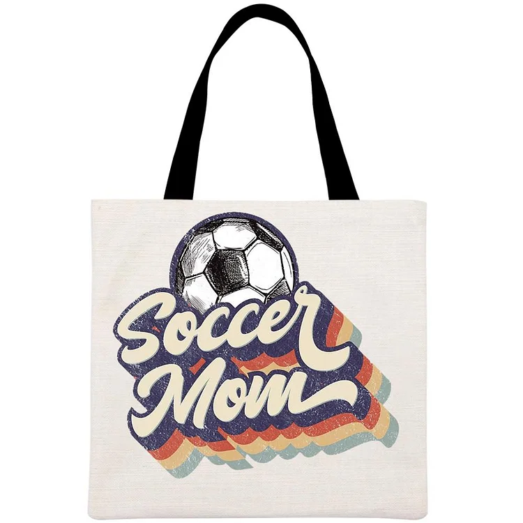 football Printed Linen Bag-Annaletters