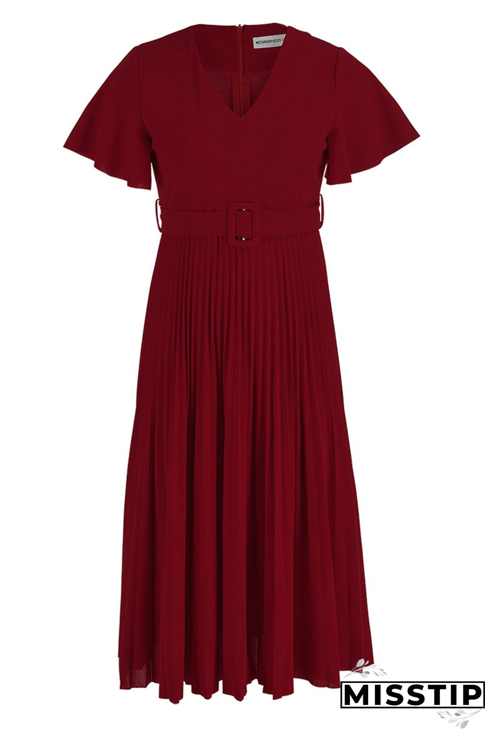 Black Casual Elegant Solid Patchwork Fold O Neck A Line Dresses