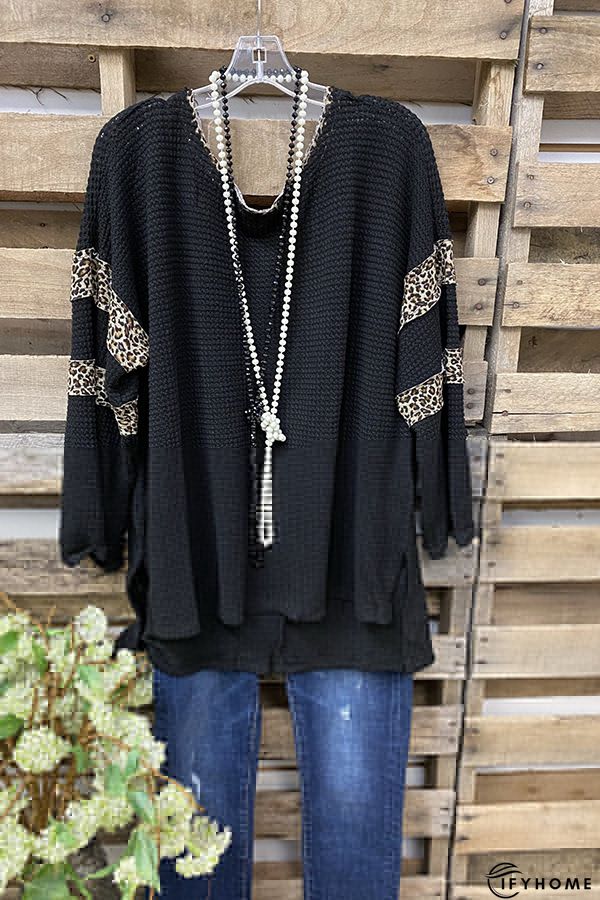 Long Sleeve Round Neck Casual T-shirt | IFYHOME