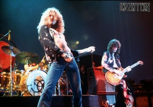 LED ZEPPELIN POSTER - BAND PROMO 2 - Photo Poster painting QUALITY INSERT -  POST!