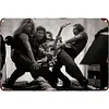 Van Halen - Panneaux en &eacute;tain m&eacute;tallique(20*30cm/30*40cm) - Musique