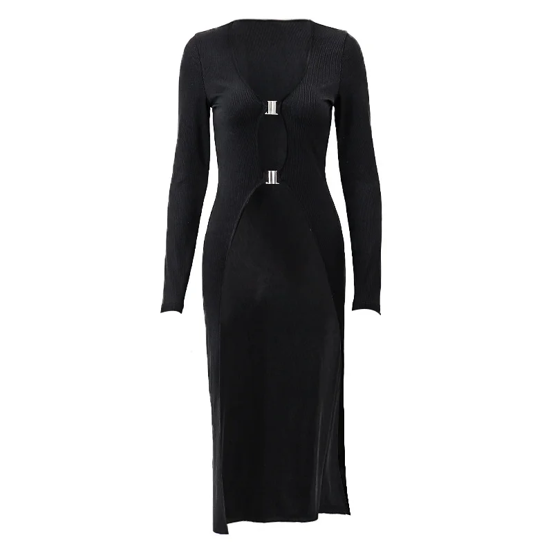 Uveng Uveng 2023 New Fall Women's Fashion Sexy Lazy Wind Deep V Crop Hot Girl Versatile Coat Jacket