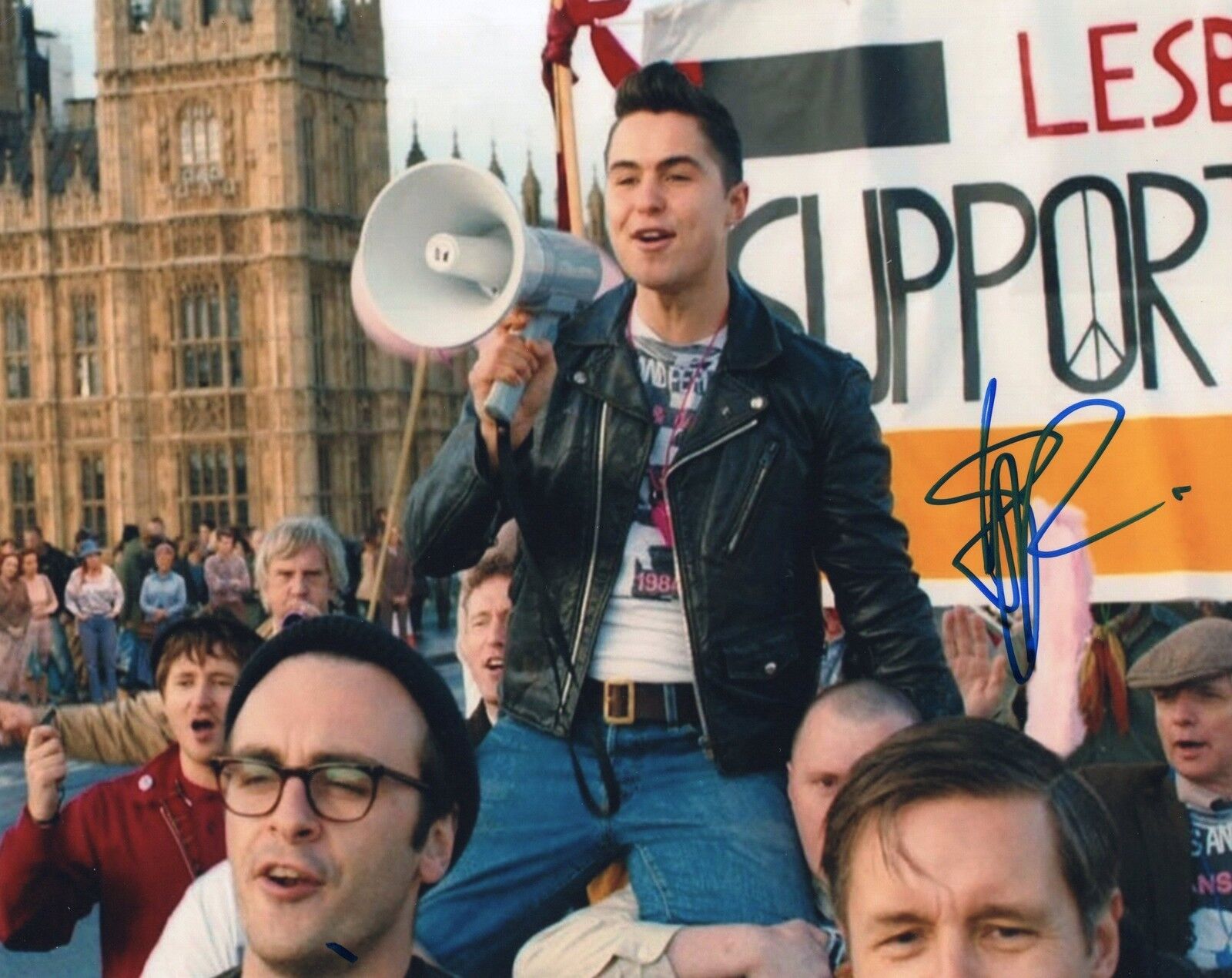 Ben Schnetzer signed Pride Movie Star 8x10 Photo Poster painting w/COA Mark #1