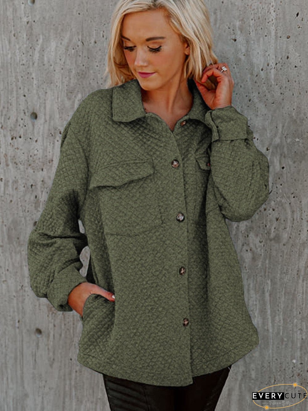 Mid-Length Quilted Jacket
