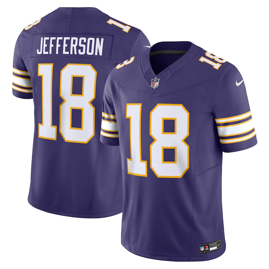 Minnesota Vikings Justin Jefferson Purple Vapor F.U.S.E. Limited Jersey mysite