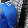 Joyfball 2025/2026 Player Version Long Sleeve Real Madrid Third Away Football Jersey（The player version jersey is a bit tight, please pay attention to the size selection）