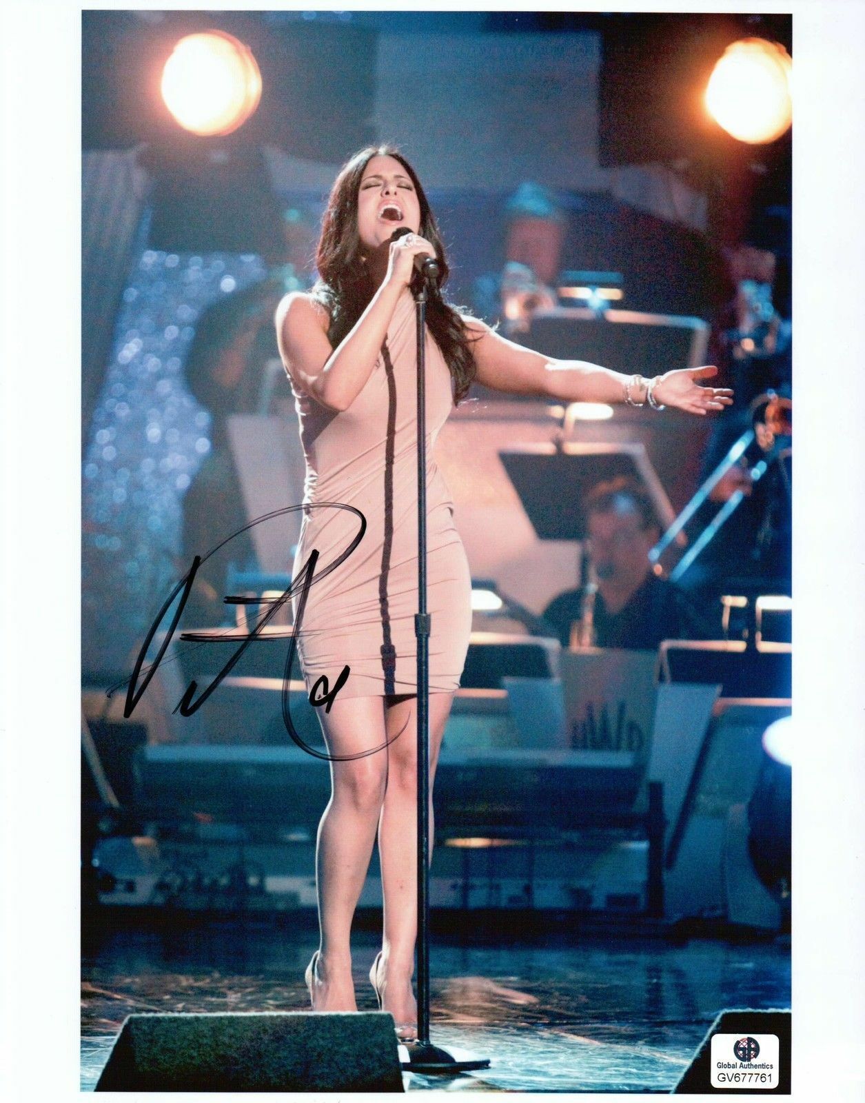 Pia Toscano Signed 8X10 Photo Poster painting Autograph Auto American Idol GV677761