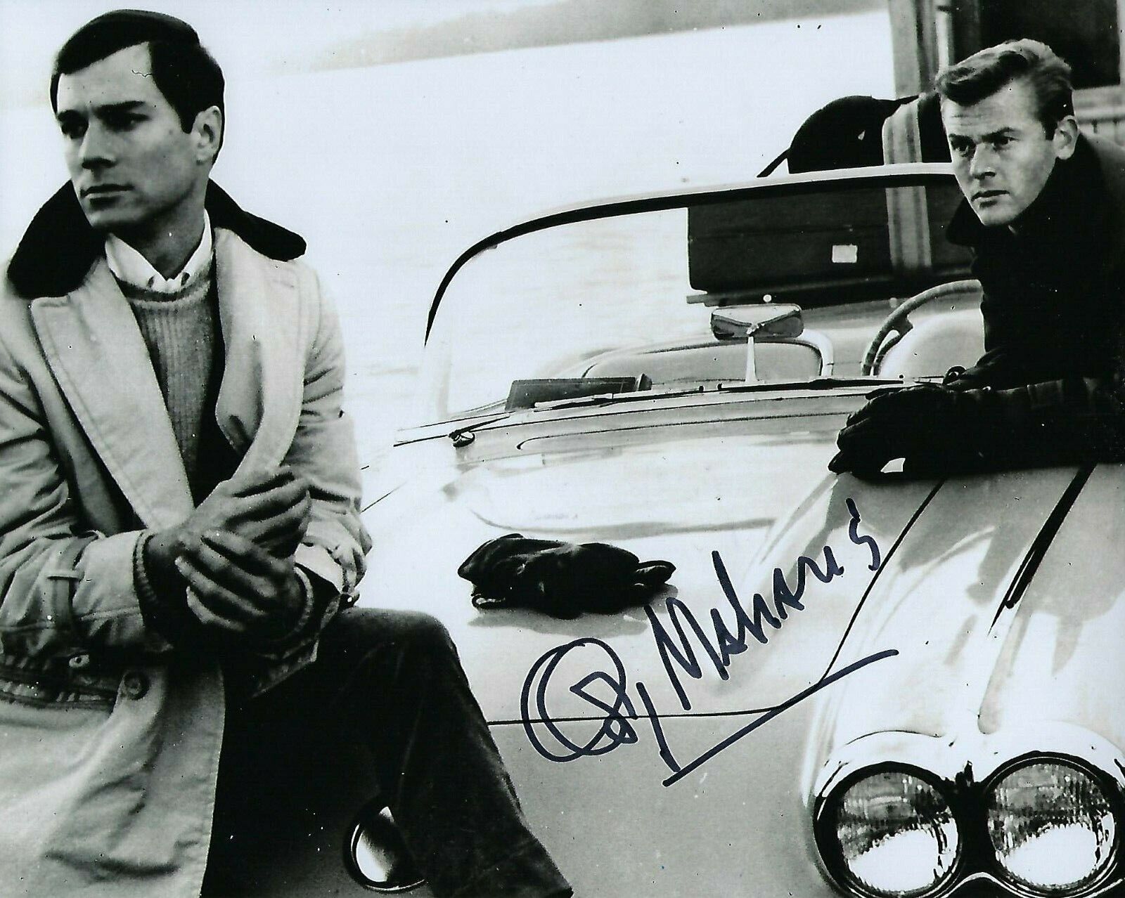 GFA Route 66 Star Buz Murdock * GEORGE MAHARIS * Signed 8x10 Photo Poster painting G1 COA