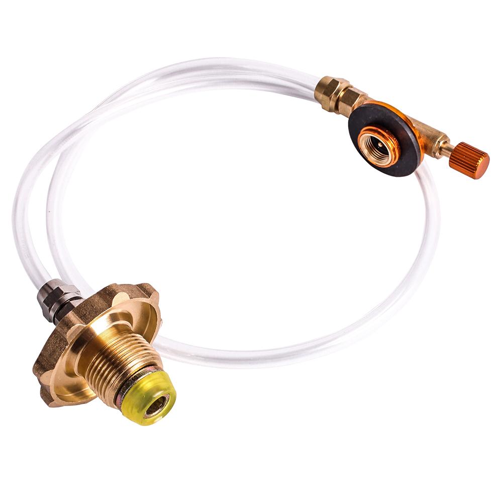 

Outdoor Stove Head Valve Flat Cylinder Gas Tank Converter Refill Adapter(B), 501 Original