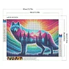 Diamond Painting-5D Full Round Drill Wolf